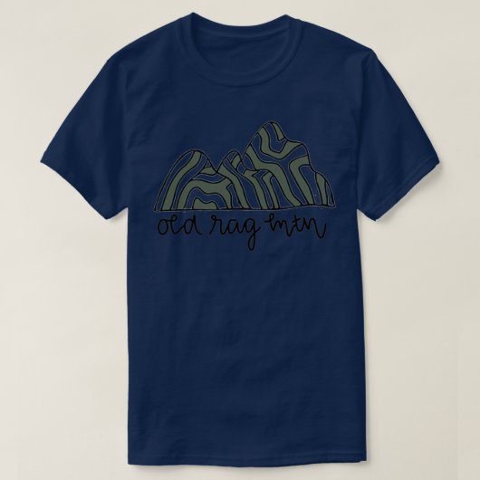 Old Rag Mountain T-shirt (Design voorkant)