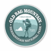 Old Rag Mountain (T) Sticker (Voorkant)