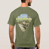 Old Rag Mtn (pijlpunt) T-shirt (Achterkant)