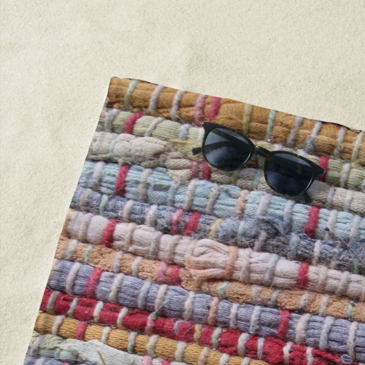 Old Rag Rug Strandlaken (In situ)