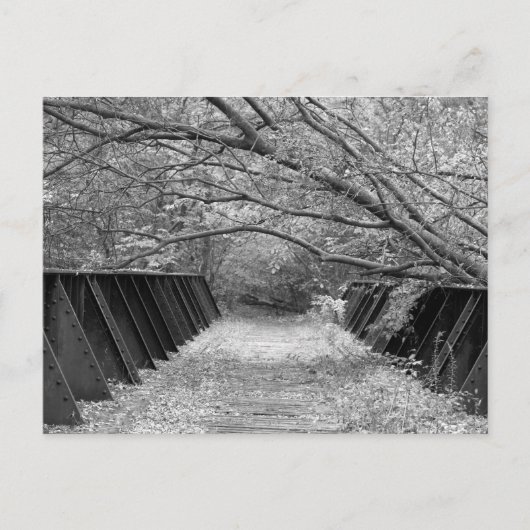 Old Railroad Bridge Briefkaart (Voorkant)