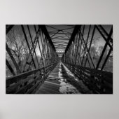 Old Railroad Bridge Poster (Voorkant)