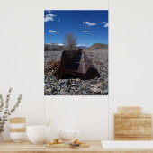 Old Railroad Yard Poster (Keuken)