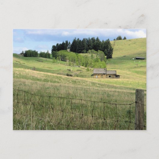 Old Ranch House Boundary, B.C. Briefkaart (Voorkant)