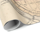 Old Reading PA Map (1877)  Pennsylvania Pre Cadeaupapier (Rol Hoek)