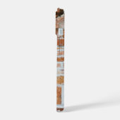 Old Red Brick Wall iPhone 15 Case (Linkerkant)