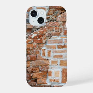 Old Red Brick Wall iPhone 15 Case