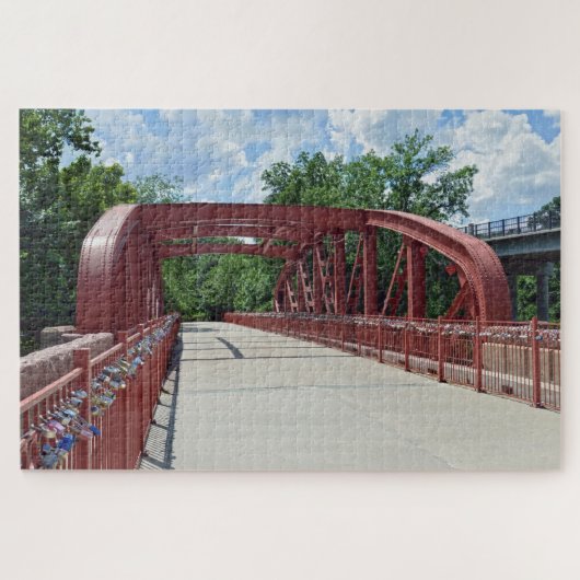 Old Red Bridge, Kansas City, Missouri Legpuzzel (Horizontaal)