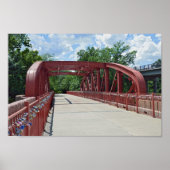 Old Red Bridge, Kansas City, Missouri Poster (Voorkant)