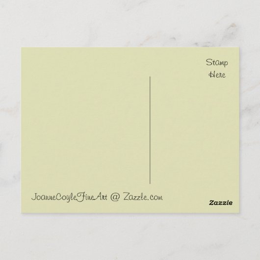 Old Red Classic    CarHubcap Tire - Briefkaart (Achterkant)