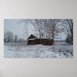 Old Red House Poster