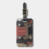 Old Red Tractor Bagagelabel (Voorkant verticaal)