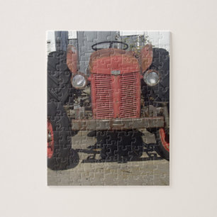 Old Red Tractor Legpuzzel