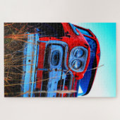 Old Red Truck Legpuzzel (Horizontaal)