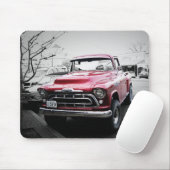 Old Red Truck Muismat (Met muis)