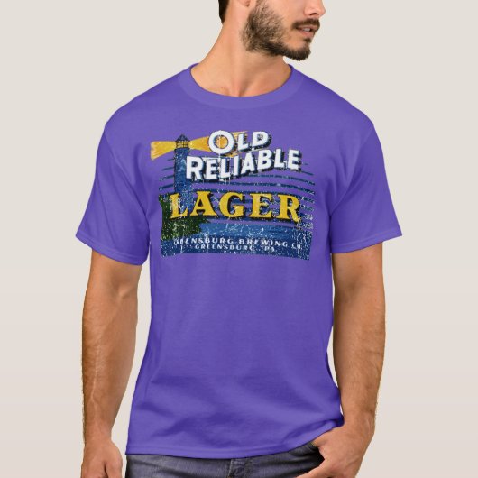 Old Reliable Beer - Greensburg, PA T-shirt (Voorkant)
