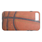 Old Retro Worn Basketball Texture Case-Mate iPhone Case (Achterkant (Horizontaal))