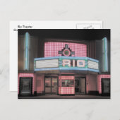 Old Rio Theater Briefkaart (Voorkant / Achterkant)