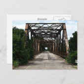 Old River Bridge Briefkaart (Voorkant / Achterkant)