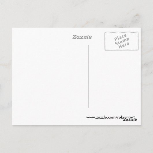 Old River Bridge Briefkaart (Achterkant)