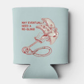 Old Rock klimmen cam grappig Blikjeskoeler (Achterkant)