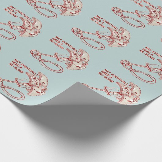 Old Rock klimmen cam grappig Cadeaupapier (Hoek)