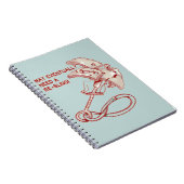 Old Rock klimmen cam grappig Notitieboek (Rechterzijde)