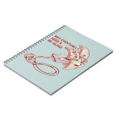 Old Rock klimmen cam grappig Notitieboek (Linkerzijde)