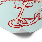 Old Rock klimmen cam grappig Poster (Hoek)