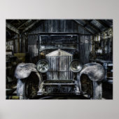 Old Rolls Royce Poster (Voorkant)