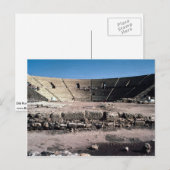 Old Roman amphitheater, Caesaria, Israël Briefkaart (Voorkant / Achterkant)