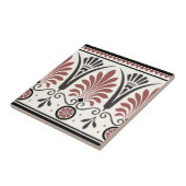 Old Roos Dresser Minton Palmette Border Tile Repro Tegeltje (Zijkant)