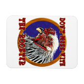 Old Rooster Magneet (Horizontaal)