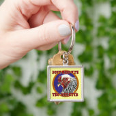 Old Rooster Sleutelhanger (Hand)
