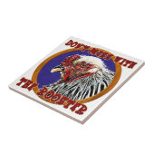 Old Rooster Tegeltje (Zijkant)