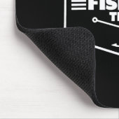 Old Row Fishing Team Funny For Men Women  Muismat (Hoek)