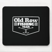 Old Row Fishing Team Funny For Men Women  Muismat (Voorkant)