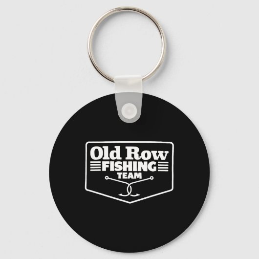 Old Row Fishing Team Funny For Men Women  Sleutelhanger (Voorkant)