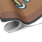 Old Rugby Ball Cadeaupapier (Rol Hoek)