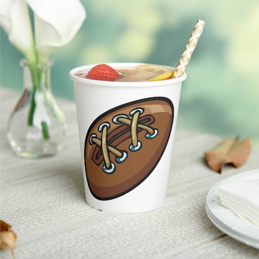 Old Rugby Ball Papieren Bekers