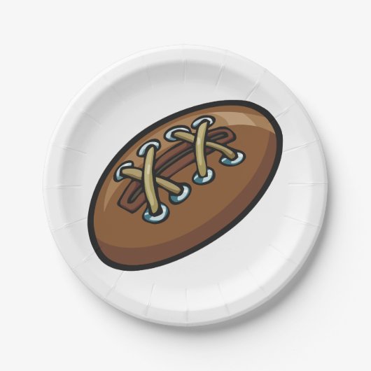 Old Rugby Ball Papieren Bordje (Voorkant)