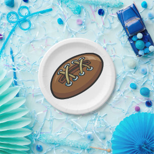 Old Rugby Ball Papieren Bordje