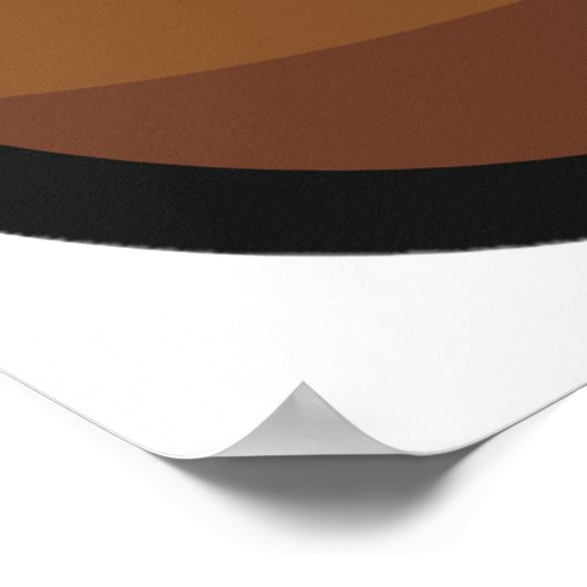 Old Rugby Ball Poster (Hoek)