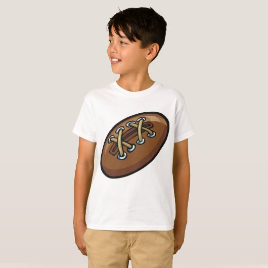 Old Rugby Ball T-shirt (Voorkant volledig)