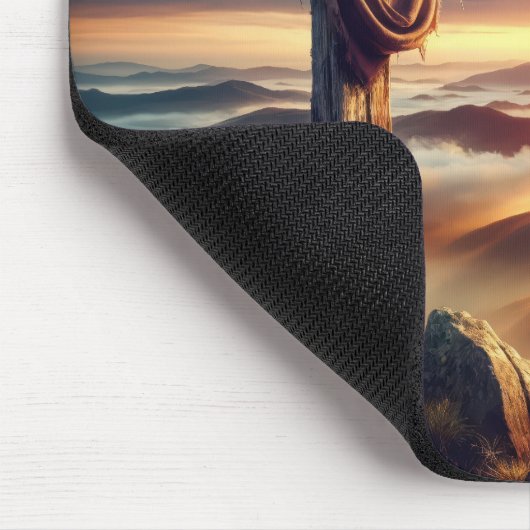 Old Rugged Easter Cross Muismat (Hoek)