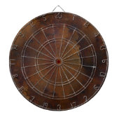 Old Rusted Kijk Dart Board Dartbord (Voorkant)