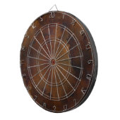 Old Rusted Kijk Dart Board Dartbord (Voorkant Rechts)