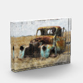 Old Rusted Truck Fotoblokken (Links)