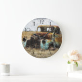 Old Rusted  Truck Grote Klok (Huis)