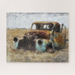 Old Rusted  Truck Legpuzzel